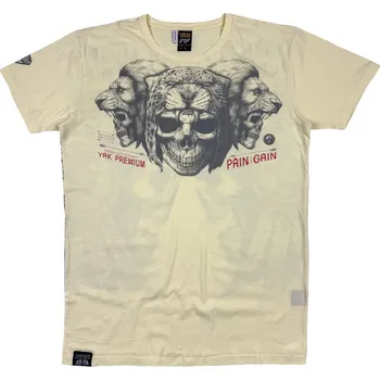 Pánské tričko YAKUZA triko YPS 3904 light yellow - S