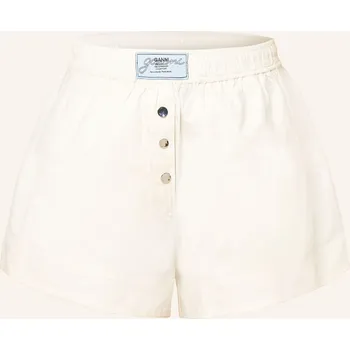 Dámské kraťasy Ganni Dámské Šortky, režná, 34