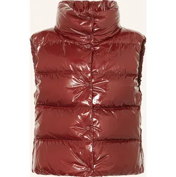 Dámská vesta Herno Dámská Péřová Vesta, tmavě červená, 34