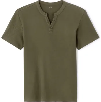 Pánské tričko Celio Tričko Leleya 1169410 Khaki S