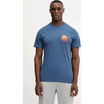 Pánské tričko Tričko Rip Curl PASSAGE pánské, bílá barva, s potiskem, 0JIMTE 59X, vel. XXL