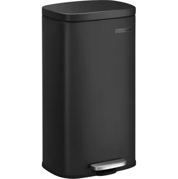 Odpadkový koš Paradox Odpadkový koš STING s pedálem 30 l / Černý matný