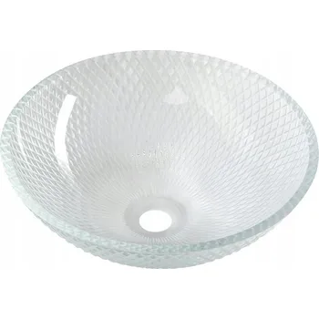 Umyvadlo Umyvadlo na desku kulaté Sapho PUKETA 42 cm bílé