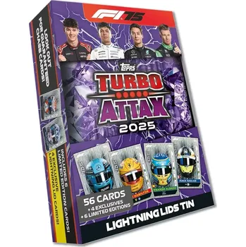 Sběratelská karetní hra F1 Sběratelská kolekce Lightning Lids (Originální kolekce F1 kartiček Lightning Lids)