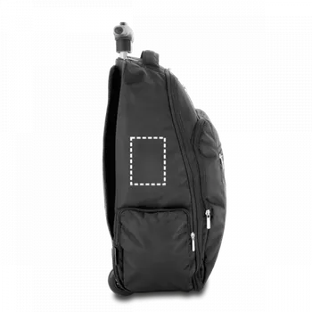 batoh na notebook AVENIR. Batoh na kolečkách na notebook 17'' z materiálu polyester 1680D a 300D Transfer (max. 4 barvy, 65 x 90mm) 1 barva 2000 Strana