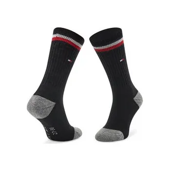 Pánské ponožky Dlouhé ponožky Tommy Hilfiger 100001500 Černá 27_30