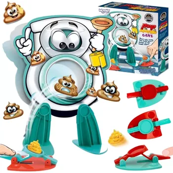 Desková hra Woopie rodinná dovednostní hra Střelba bobků do záchodu