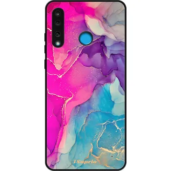 Pouzdro na mobilní telefon Lesklé pouzdro Exclusive iSaprio - Purple Ink - Huawei P30 Lite