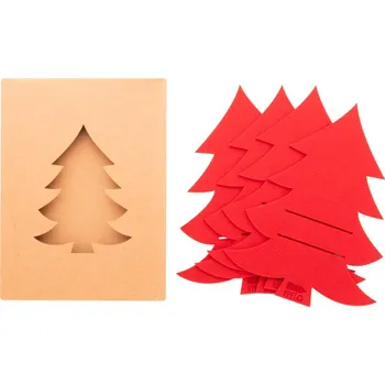 Příbor Tonsvik sada vánočních držáků na příbory RPET Vynilová samolepka (Full Color, 120 x 35) 30 Přední strana - Spodní část Full Color