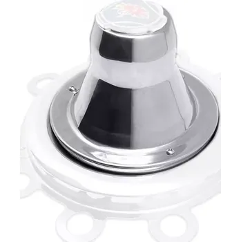 Poklice na kolo Nerezový kryt zadního náboje Scania 22,5 pro ocel a hliník disky