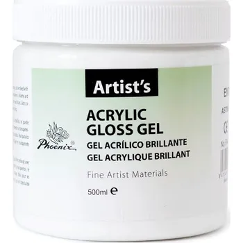 Speciální výtvarná barva Akrylový lesklý gel 500 ml
