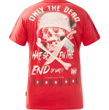 Pánské oblečení Pánské triko Yakuza Dead End 19041 red velikost: 4XL