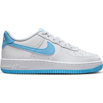 Dámské tenisky Nike Air Force 1 Low White Aquarius Blue (GS) Velikost: 38.5 FV5948-107