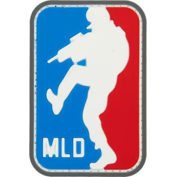 Nášivka Plastové 3D patche 3D gumová nášivka MAJOR LEAGUE DOORKICKER Patch - Barevná
