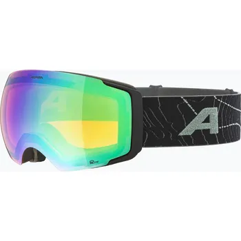 Lyžařské brýle Alpina Falera Mag Q-Lite black/green matt/green/pink