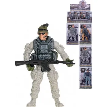 Figurka Voják kloubový se zbraní 10cm akční figurka speciální jednotky 4 druhy