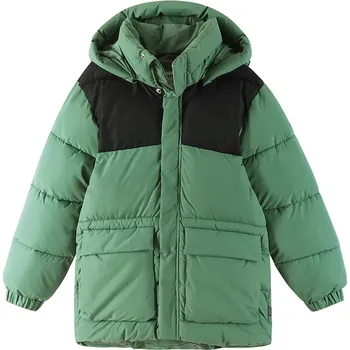 Dívčí bunda Dětská bunda Reima Toukola 5100364A.9BYA zelená 97X, vel. 140