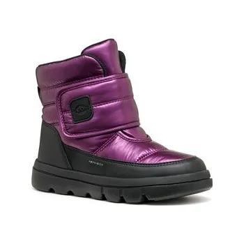 Dívčí sněhule Sněhule Geox J Willaboom B A J46HWC 0LVBC C8227 S Fialová 32