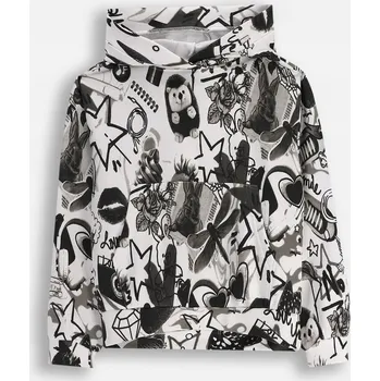 Dívčí mikina Dětská mikina s kapucí Tepláková Dívčí Velikost 134 Coccodrillo ZC5