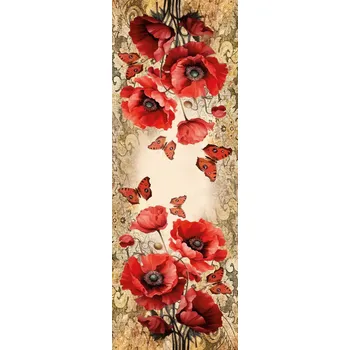 ubrus Bavlněný ubrus běhoun 36 x 108 cm - Krása vlčích máků