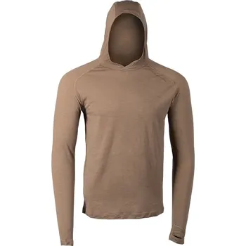 Pánská mikina Mikina funkční LOCHSA MERINO DARK EARTH