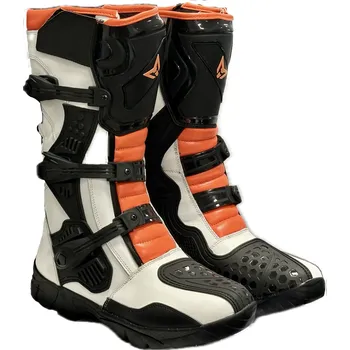 Moto obuv Boty na motorku Markstore 2025 Bílé Velikost: 44