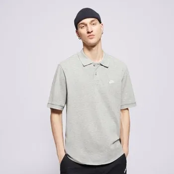 Pánské tričko Nike Tričko M Nk Club Ss Tričko Pique Šedá M
