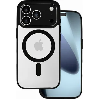 Pouzdro na mobilní telefon Zadní kryt Acrylic Color Magsafe pro iPhone 17 Pro Max black