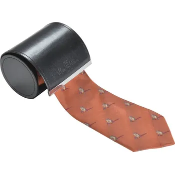 ALAN PAINE - kravata z pravého hedvábí motiv Flying Pheasant Rust APM044