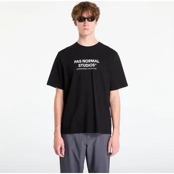 Pánské tričko Tričko Pas Normal Studios Off-Race Logo T-Shirt Black M