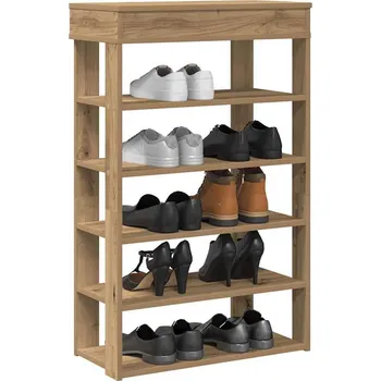 Nábytek vidaXL Botník 60x30x98 cm kompozitní dřevo [859926] Barva: dub artisan