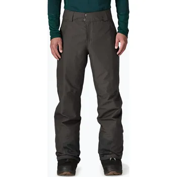 Snowboardové kalhoty Pánské lyžařské kalhoty Patagonia Insulated Powder Town black