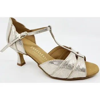 Dámská sálová obuv Rummos,Dámské taneční latinky RLEOT/50RR, zlatavá 40