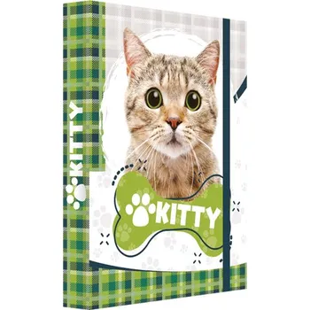 desky na sešit Box na sešity A4 Jumbo Kitty