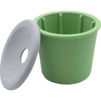 Miska pro psa Fiboo Lízací kelímek s víčkem Snack Fibeek, green