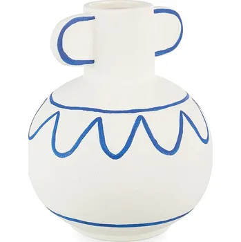 Váza Dekorativní váza Bizzotto Amphora 14,2 x 18 cm 503417 modrá 55X