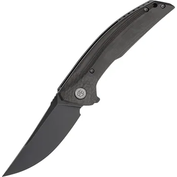 kapesní nůž Petrified Fish PFP05Deepsea Black Stonewash K110 Carbon Fiber PFP05CDW