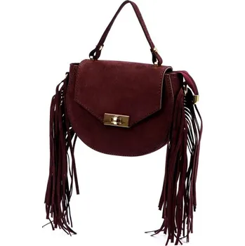 Kabelka Kožená kabelka Luka 25-065 - bordo