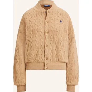 Dámský svetr Polo Ralph Lauren Dámský Pletený Blouson, velbloudí, 40