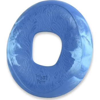 Hračka pro psa West Paw Létající disk Sailz L, Modrá