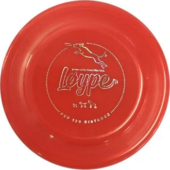 Hračka pro psa Løype Létající disk Pup 120 Distance Červená