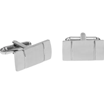 Manžetový knoflíček Avantgard Manžetové knoflíčky PREMIUM, 573-20872, Stříbrná mat/lesk