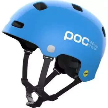 Cyklistická přilba POC POCito Crane MIPS dětská přilba Fluorescent Blue vel. S (51-54 cm)