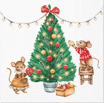 Ubrousky TaT 33x33cm Tiny Christmas