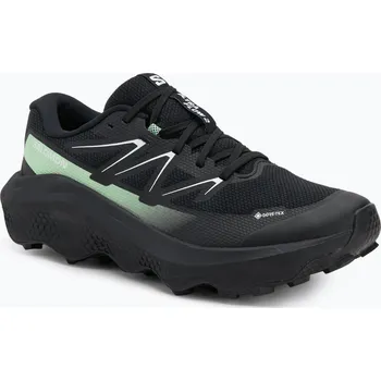 Pánská běžecká obuv Pánské běžecké boty Salomon Ultra Flow 2 GTX black/black/patina green