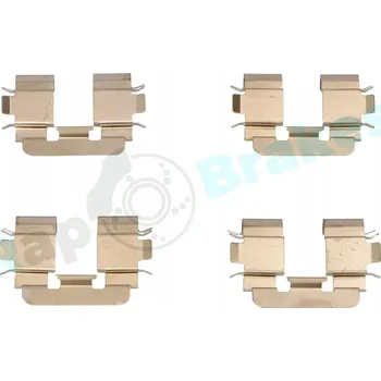 Brzdová destička Sada příslušenství, brzdové destičky RAP BRAKES R-U0244