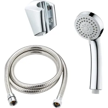 Sprchový set Smart10 Ivora Set sprchový s pevným držákem, 3-polohovou ruční sprchou a hadicí 150 cm, chrom, SPK10IV