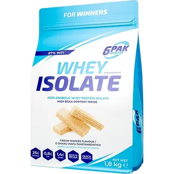 Protein Proteinový izolát WPI BALENÍ 6 KUSŮ Nutrition 1800 g sušenková příchuť