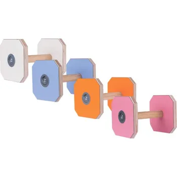 Hračka pro psa Løype Dřevěná činka S, Růžová