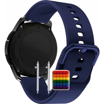 Pouzdro na mobilní telefon Pásek Řemínek pro Garmin forerunner 245 music, Silikon, tmavě modrá smyčka